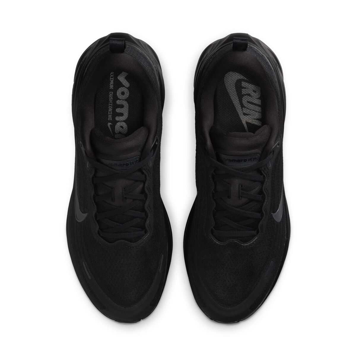 Мужские кроссовки Nike Vomero Plus Running, цвет: Чёрный / Серый — фото 4