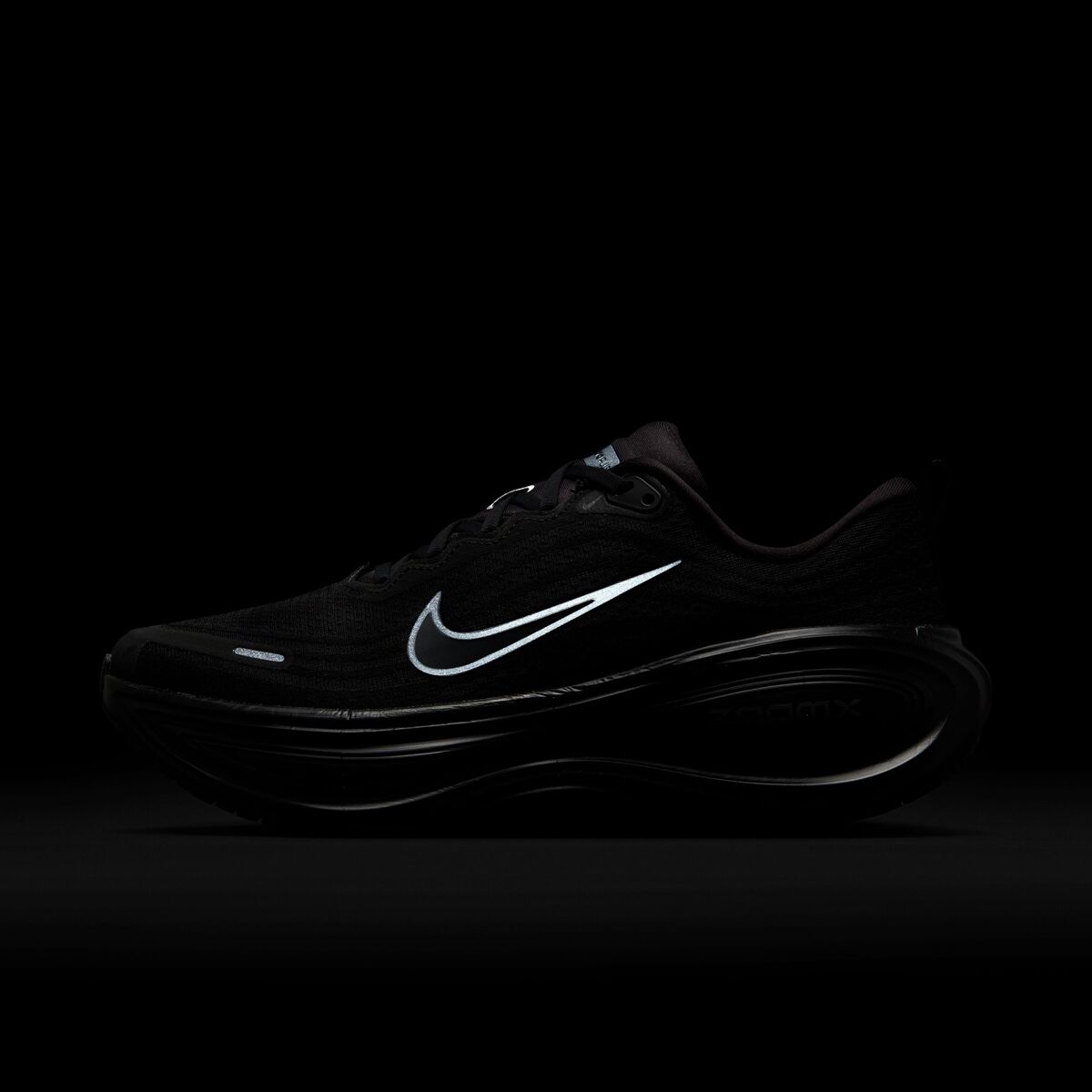 Мужские кроссовки Nike Vomero Plus Running, цвет: Чёрный / Серый — фото 9