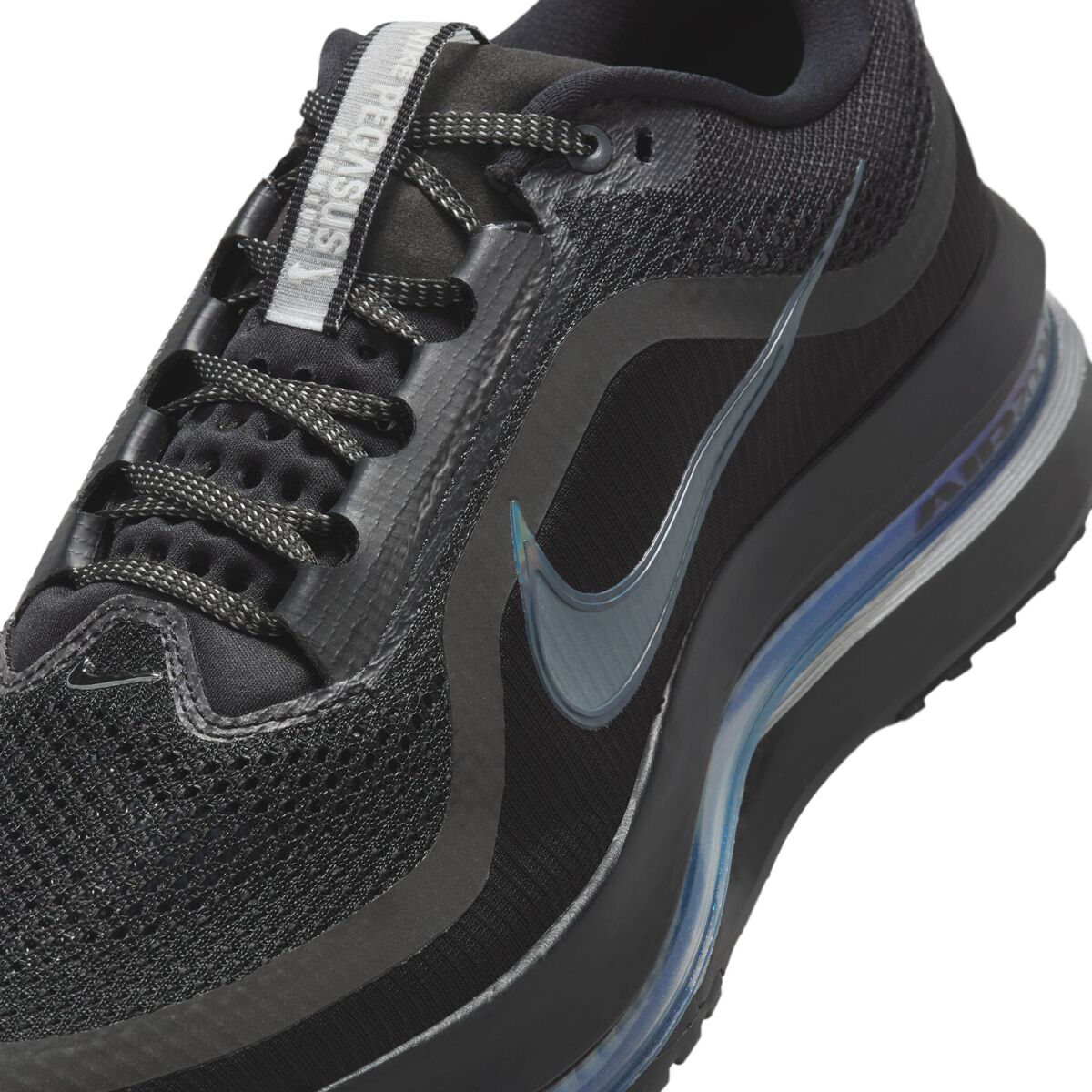 Мужские кроссовки Nike Pegasus Premium Running, цвет: Чёрный / Чёрный серебряный — фото 8