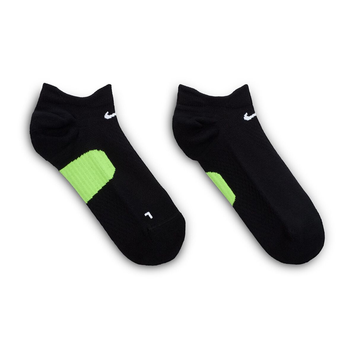 Носки Fast, невидимые под одеждой — Nike, цвет: Чёрный / Дымчатый серый — фото 5
