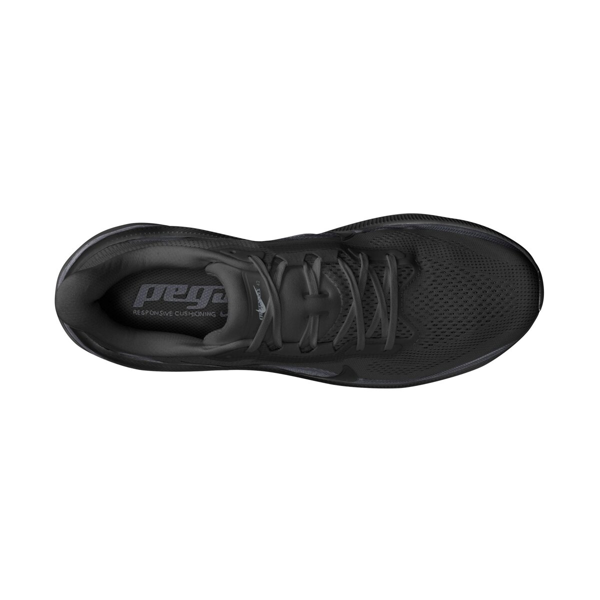 Мужские кроссовки Nike Pegasus 42 Running, цвет: Чёрный / Чёрный антрацитовый — фото 6