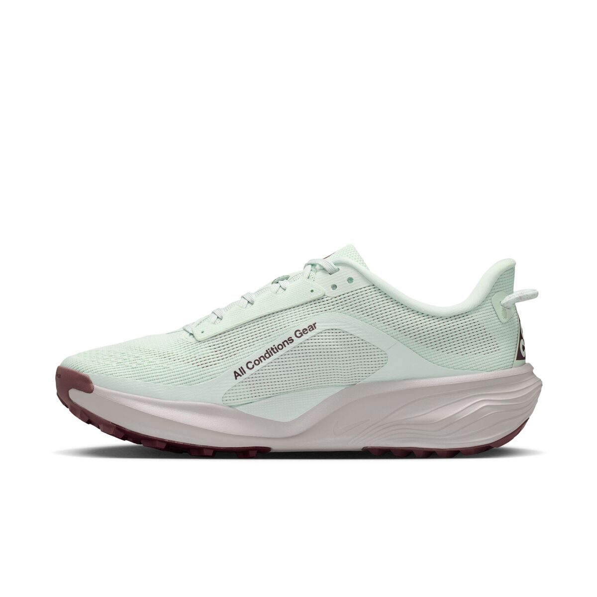 Женские кроссовки Nike Pegasus ACG Trail Running, цвет: Зелёный / Костяной серебряный сиреневый — фото 8