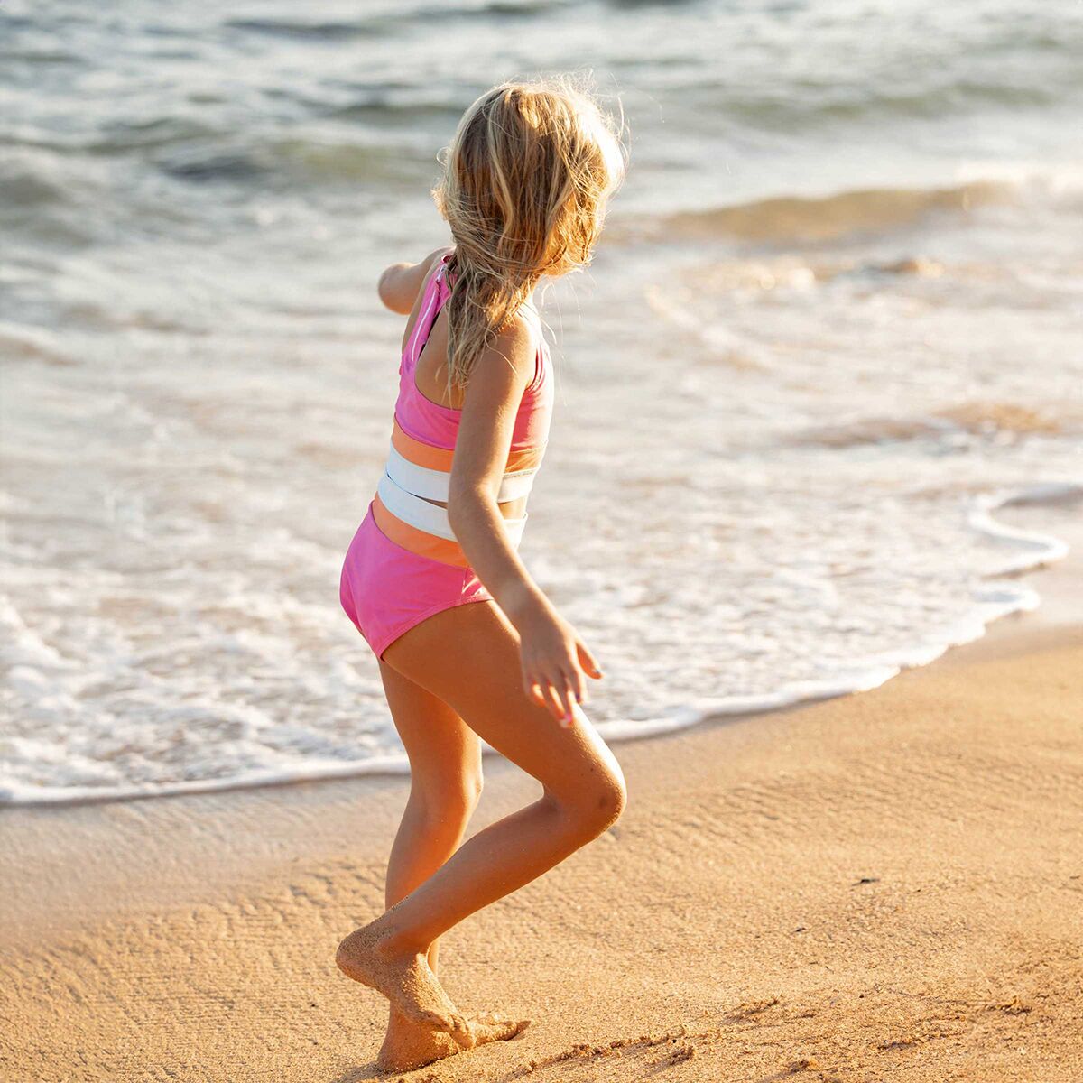 Nani Swimwear Harper Cut Back Crop Bikini Set - Girls´