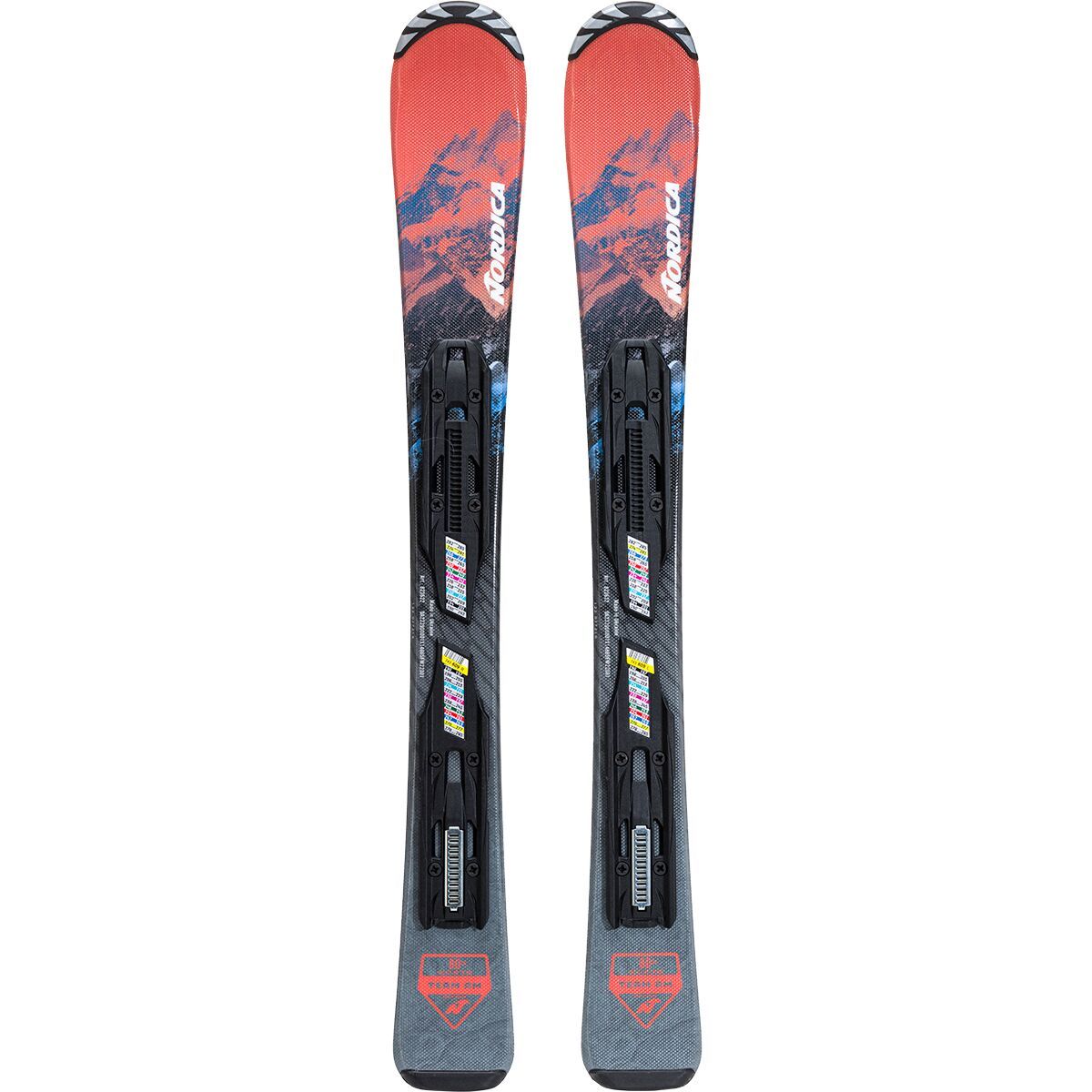Kids Skis With Bindings Nordica Team AM Kid's All-Mountain