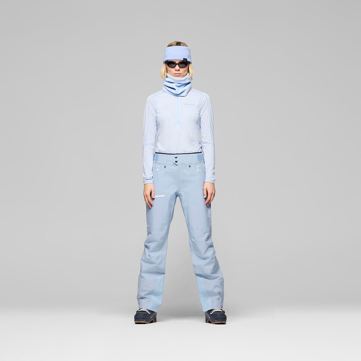 Женские брюки Norrona Lofoten GORE-TEX Pant, цвет: Синий — фото 6