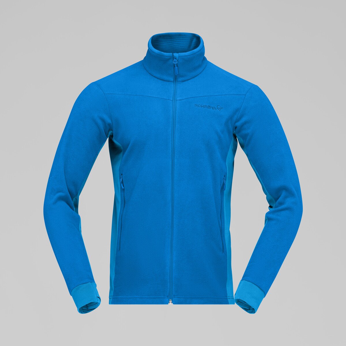 Мужская куртка Norrona Falketind Warm2 Jacket, цвет: Яркий синий — фото 3