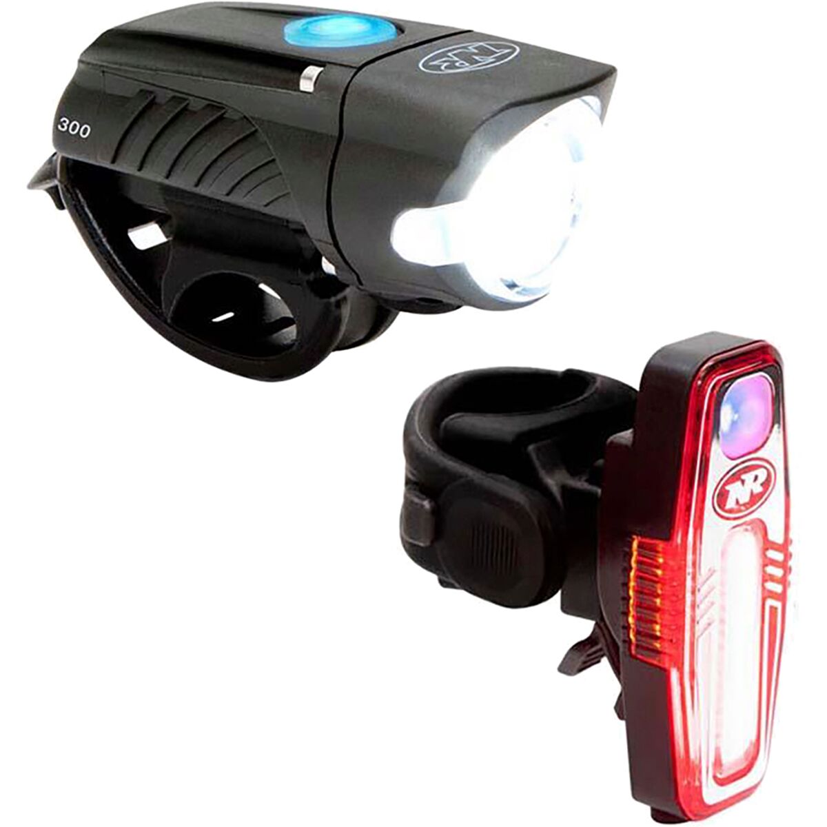 Luce Anteriore NiteRider Swift 300 Per Bici, LED Nera In Alluminio, 5 Modalità, Ricaricabile Via USB E Resistente All'acqua. Perfetta Per Le Tue Uscite Notturne!