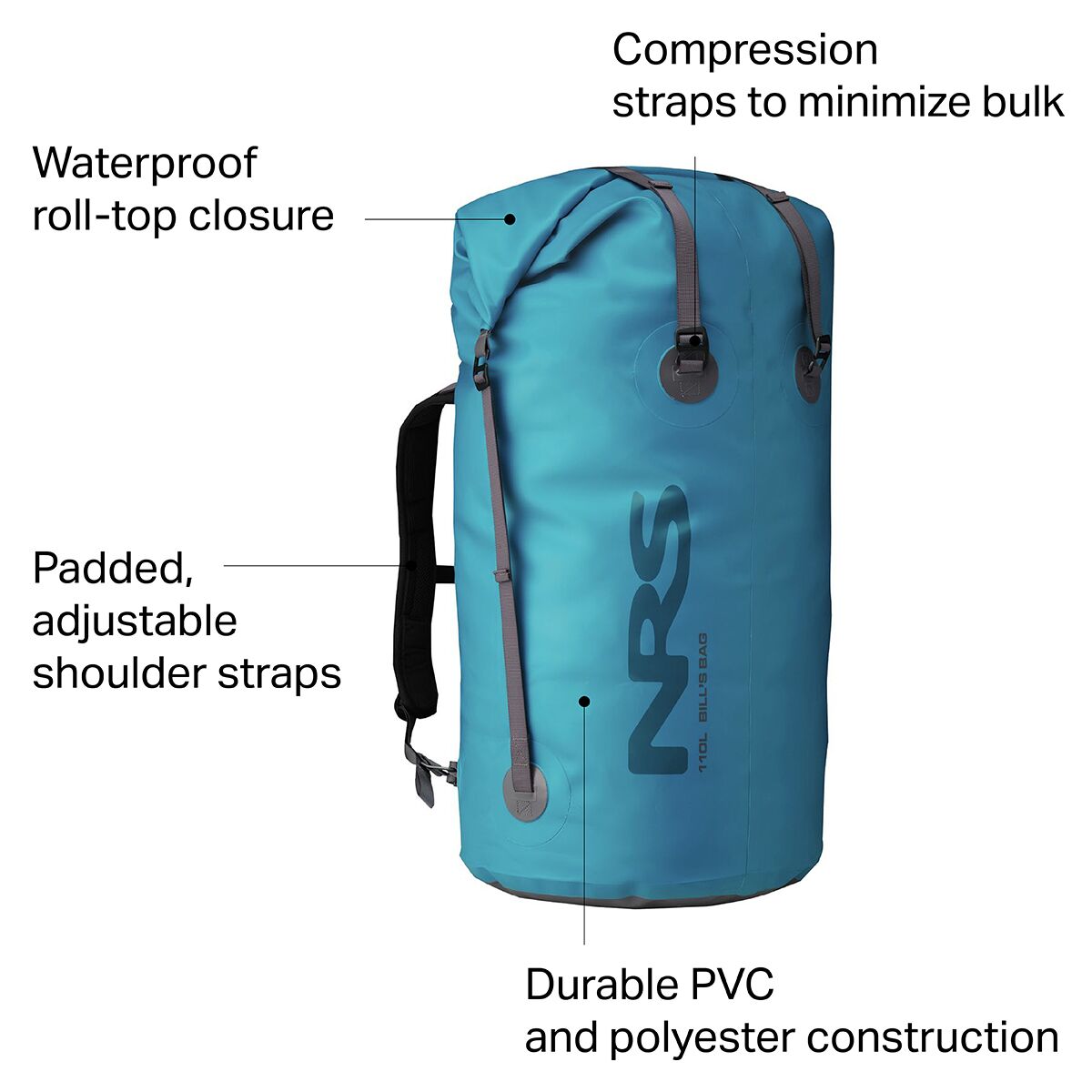 NRS Bill´s Bag 65-110L Dry Bag
