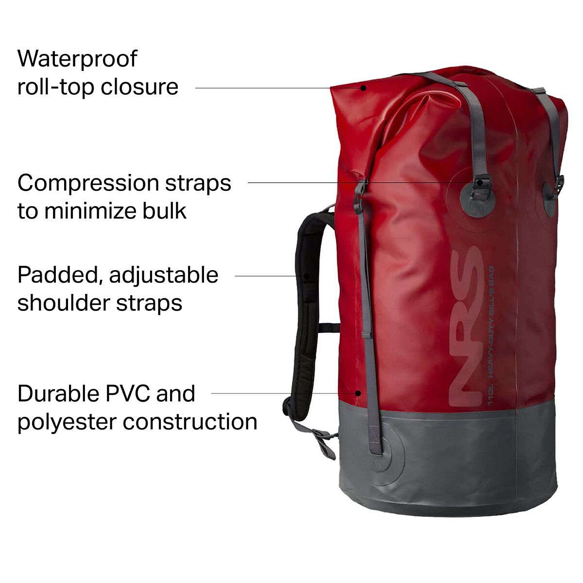 NRS Heavy-Duty Bill´s Bag 110L Dry Bag