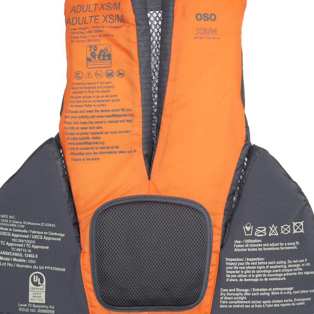 NRS Oso Personal Flotation Device - Men´s
