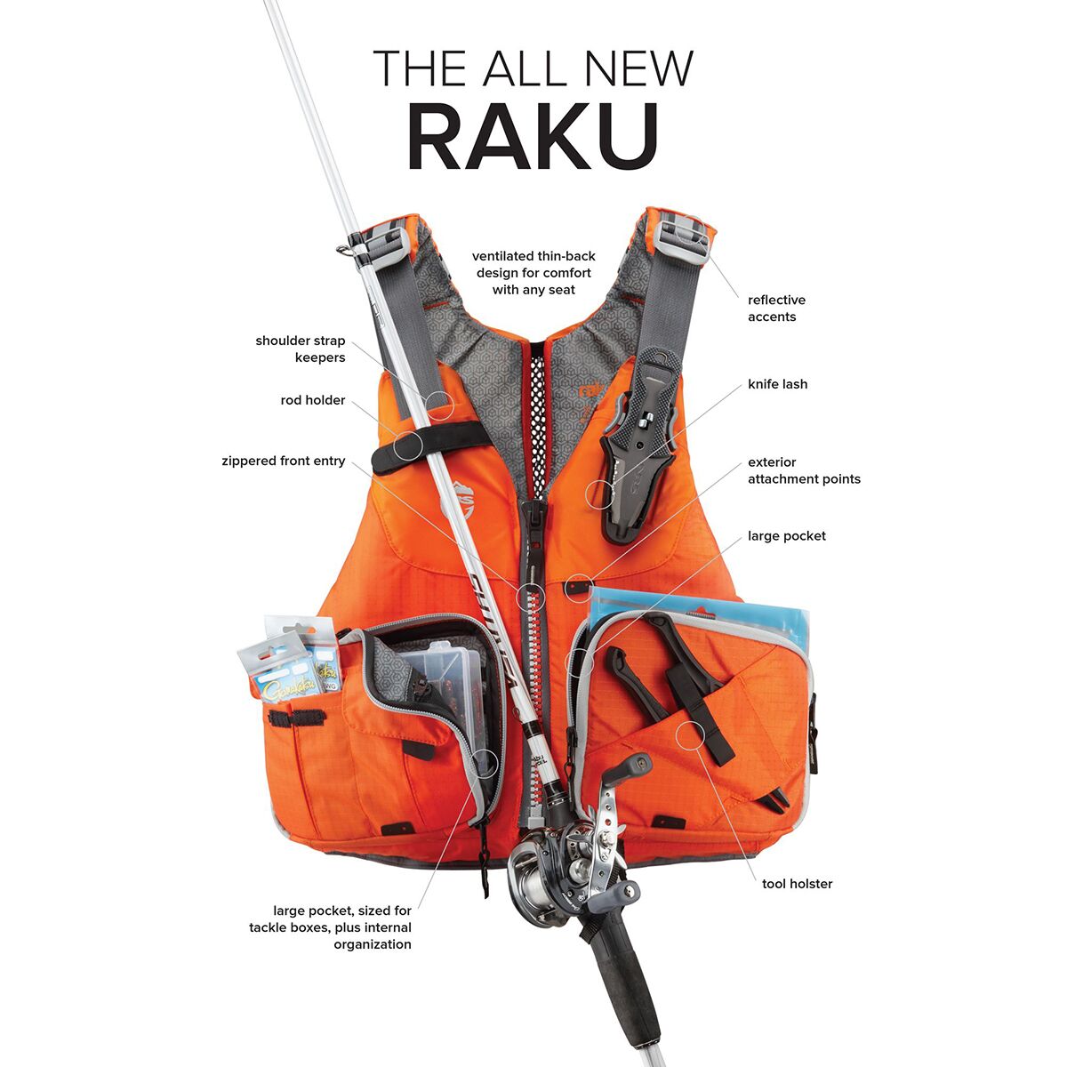 NRS Raku Personal Flotation Device
