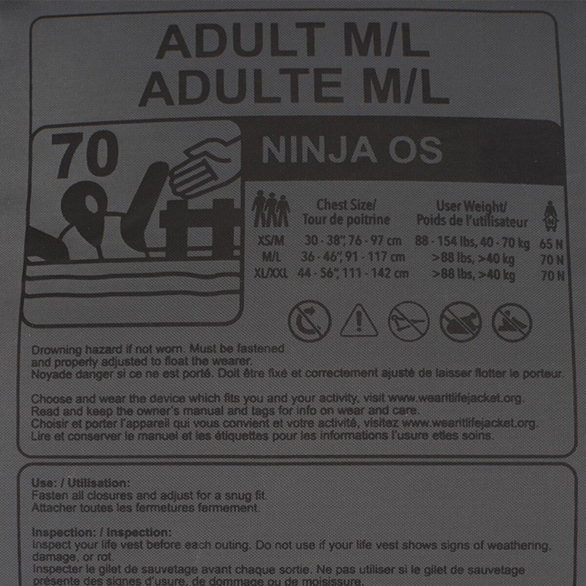 NRS Ninja OS PFD - Women´s