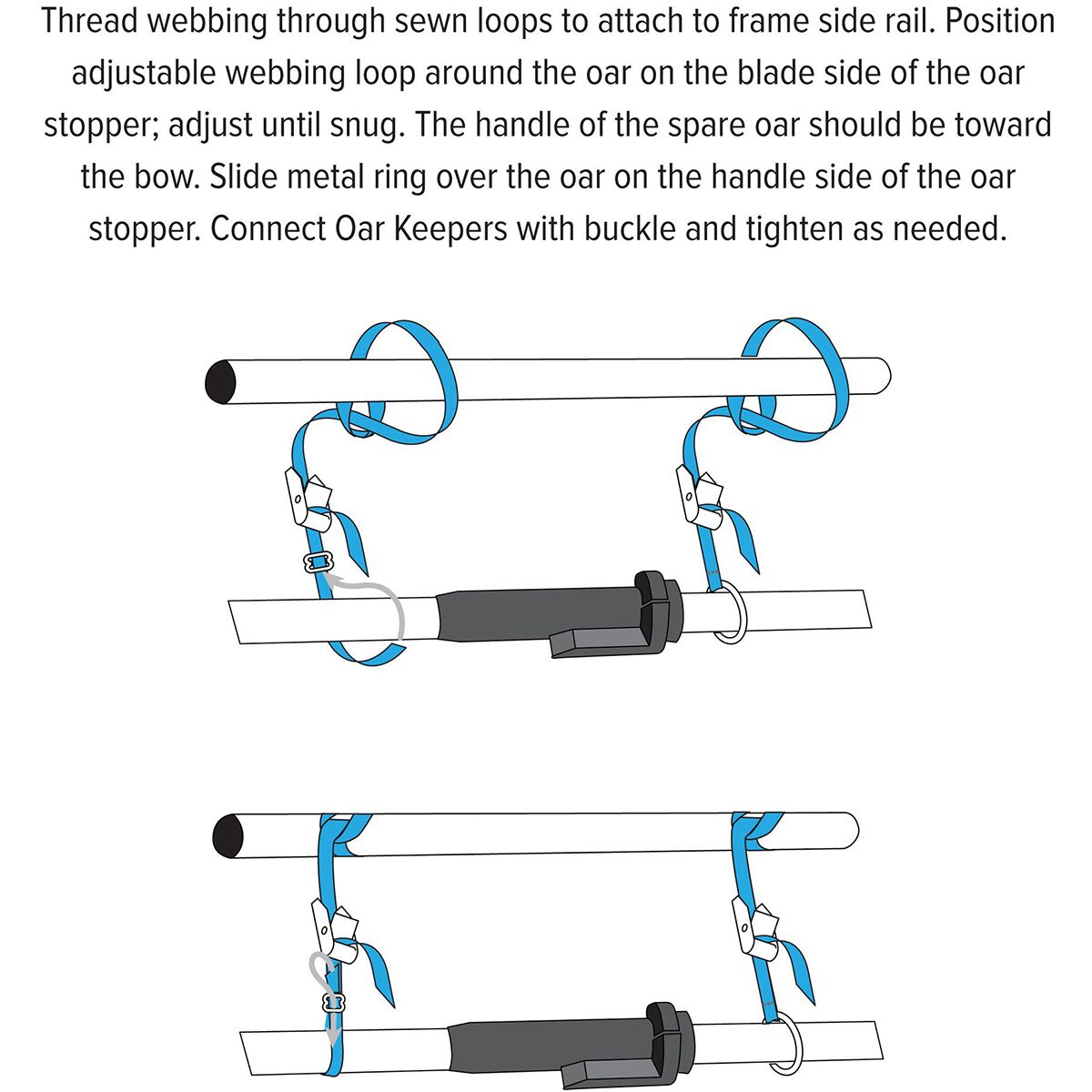 NRS Spare Oar Keeper