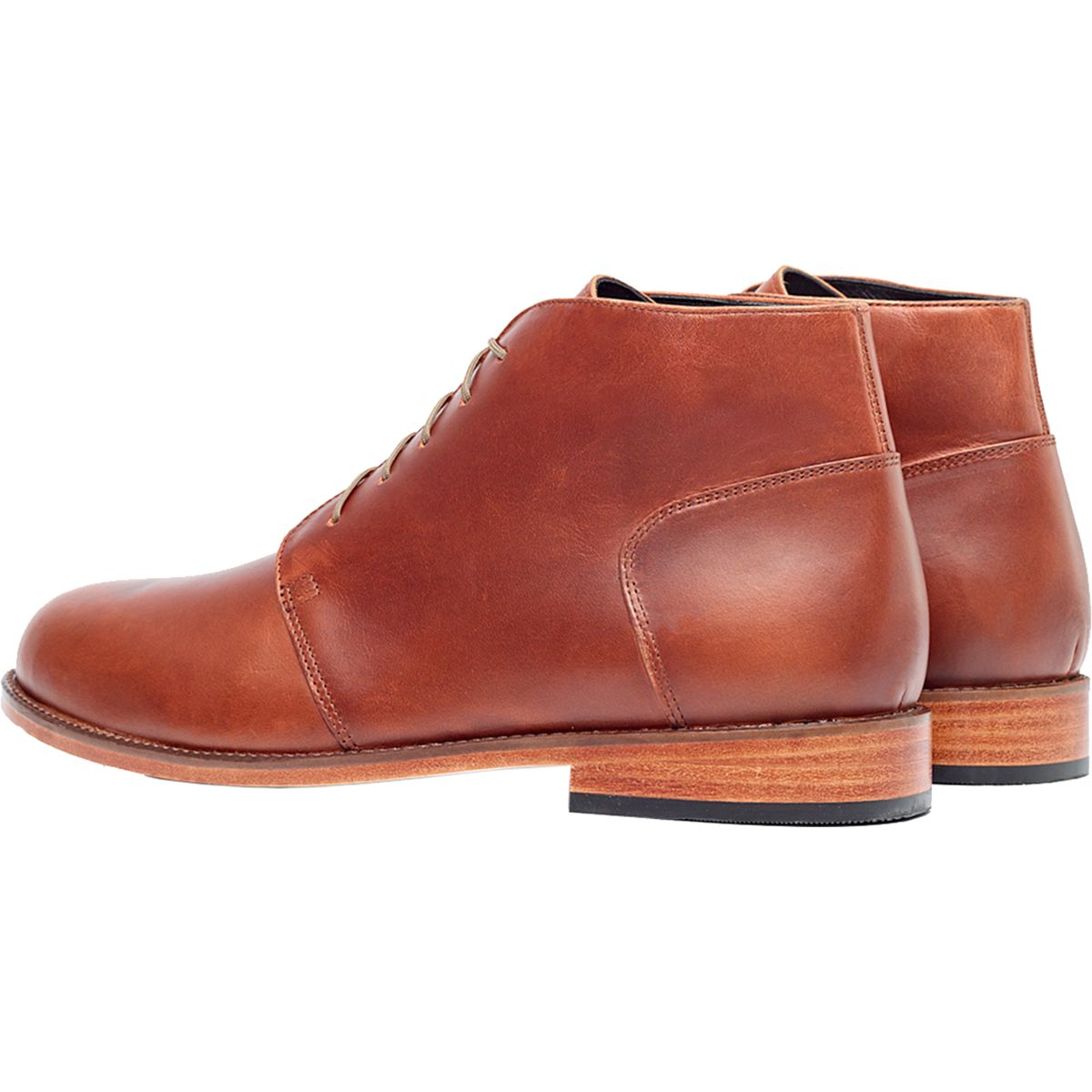 colour block brogues