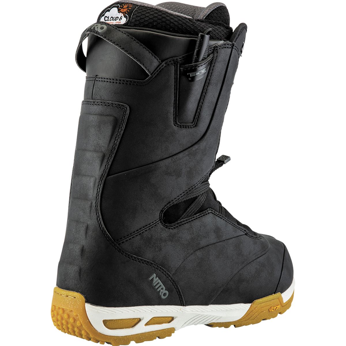 Chaussures De Snowboard Nitro Venture Pro TLS Homme - Noir - MP 29.0/EU44/US11 - Flex Moyen, Vibram, Lacage Rapide