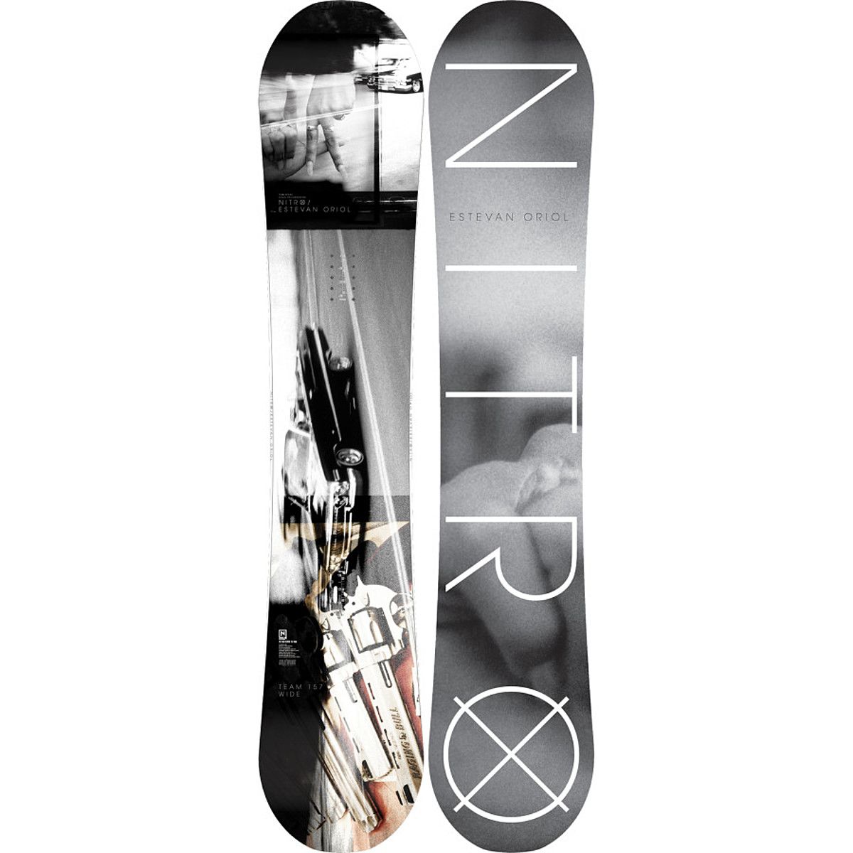 Nitro Team Series Estevan Oriol Gullwing Snowboard Wide Snowboard