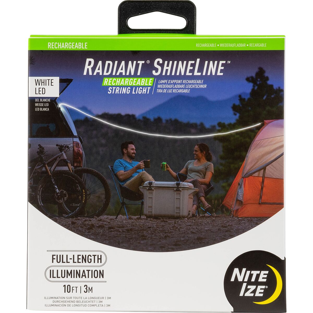 Shineline Nite Ize Radiant Rechargeable ShineLine - Hike & Camp
