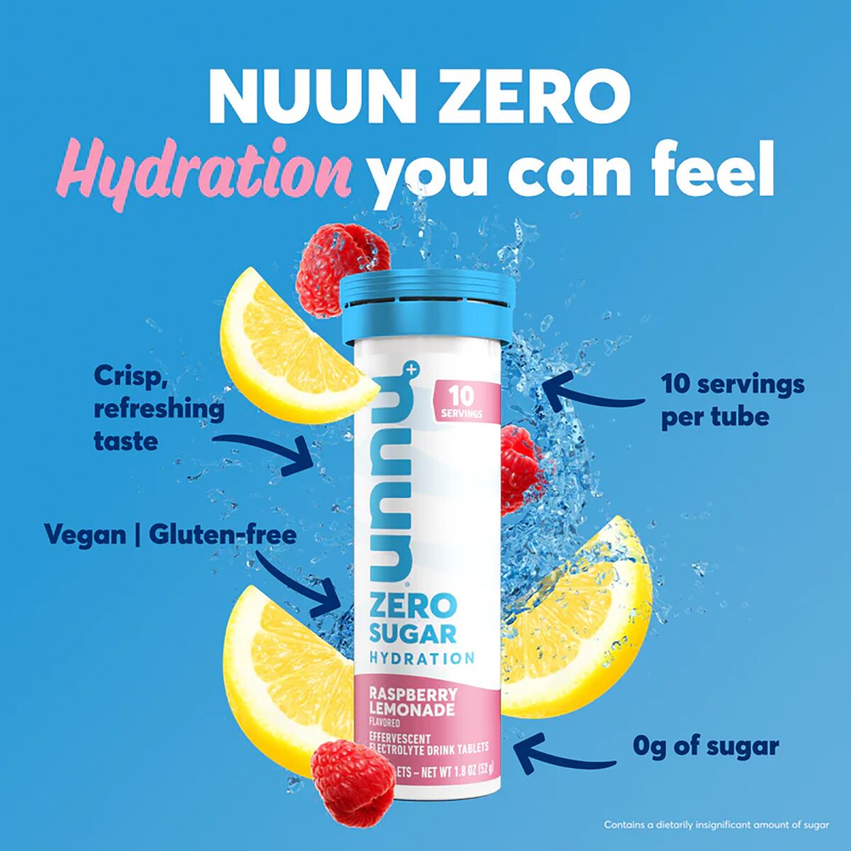 Nuun Zero Hydration - 8-Pack