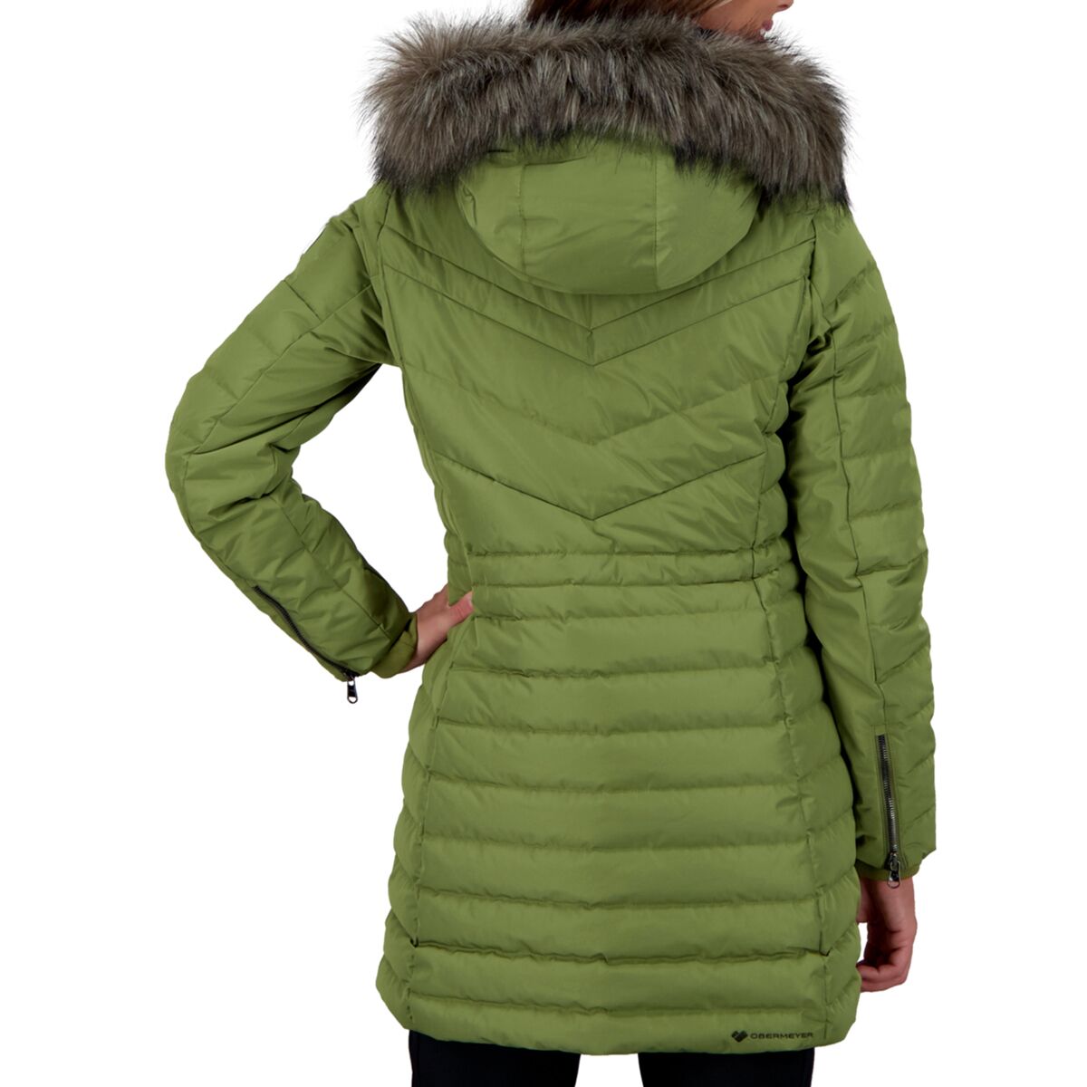 Obermeyer Blossom Faux Fur Down Parka Women's Clothing