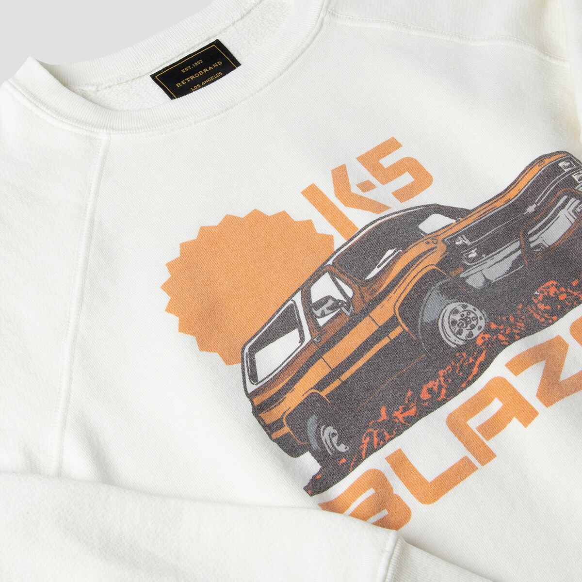 Original Retro Brand Chevy Crewneck Sweatshirt -...