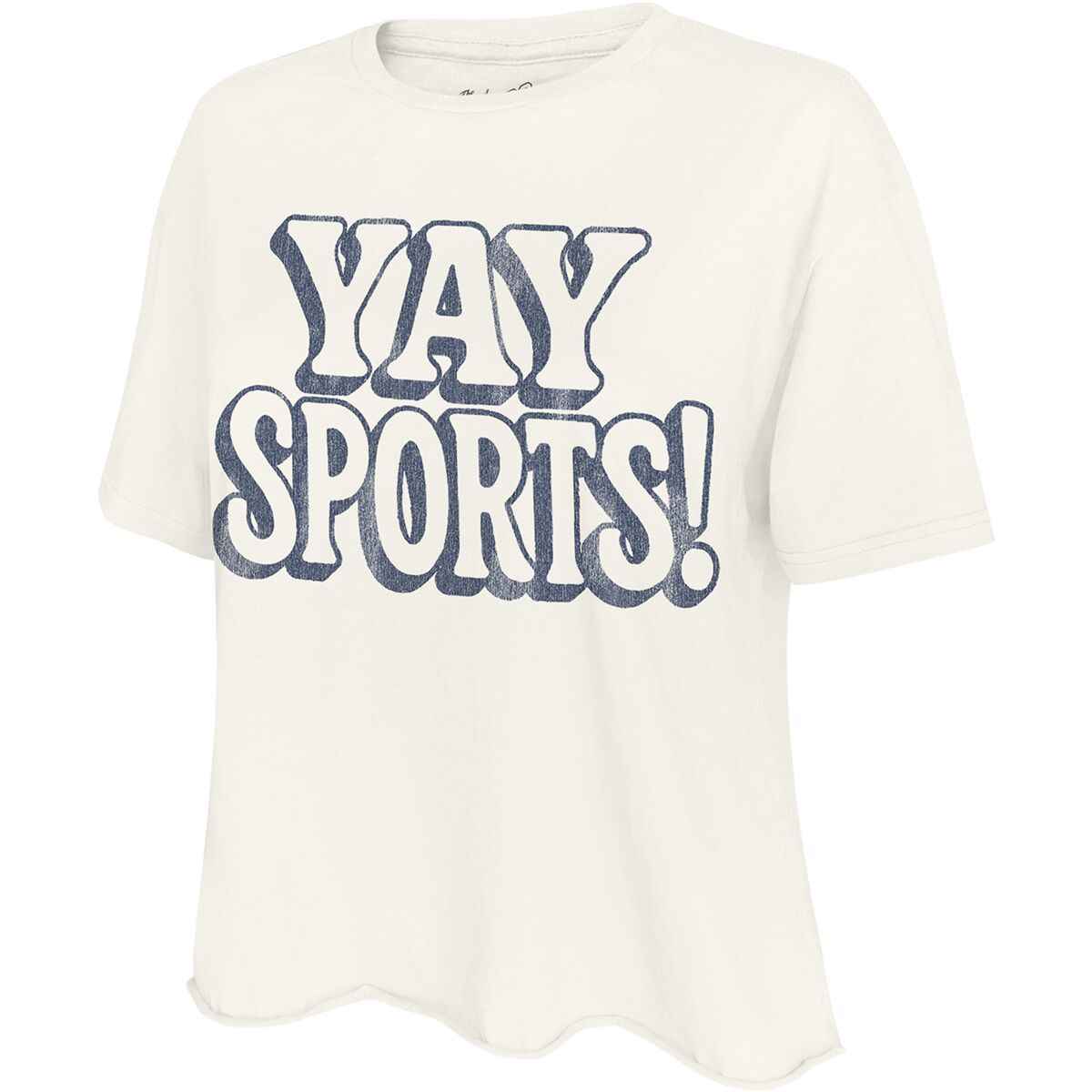 Женская футболка Original Retro Brand Yay Sports, цвет: Состаренный белый — фото 1