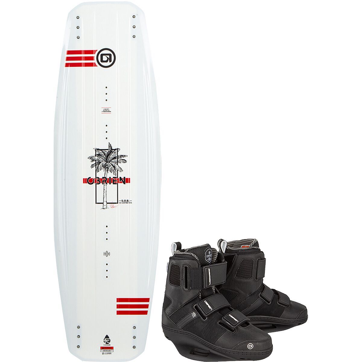 O'Brien Water Sports SOB Wakeboard + GTX Binding Wake
