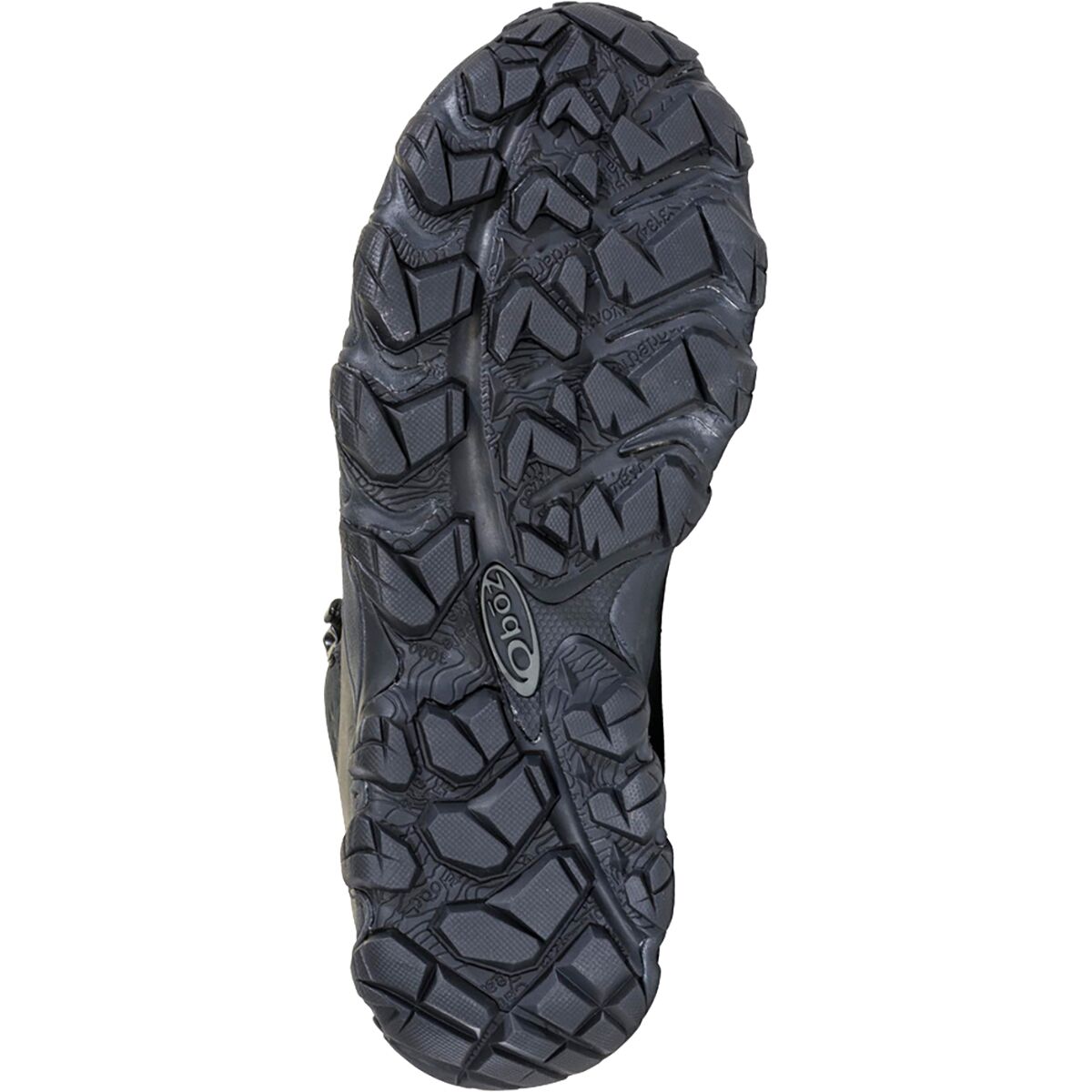 Мужские ботинки Oboz Bridger Mid B-Dry Hiking Boot, цвет: Чёрный морской — фото 3