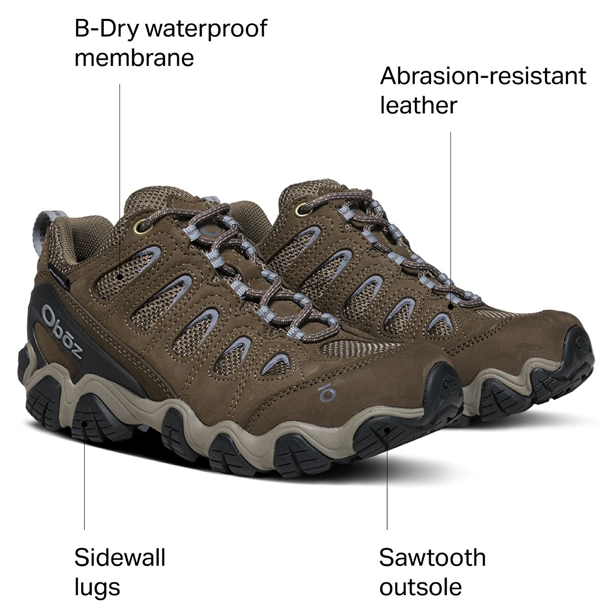 Oboz Sawtooth II Low B-Dry Hiking Shoe - Women´s
