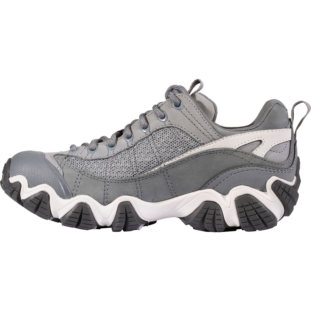 Женские кроссовки Oboz Firebrand II Low B-Dry Hiking, цвет: Серый — фото 4