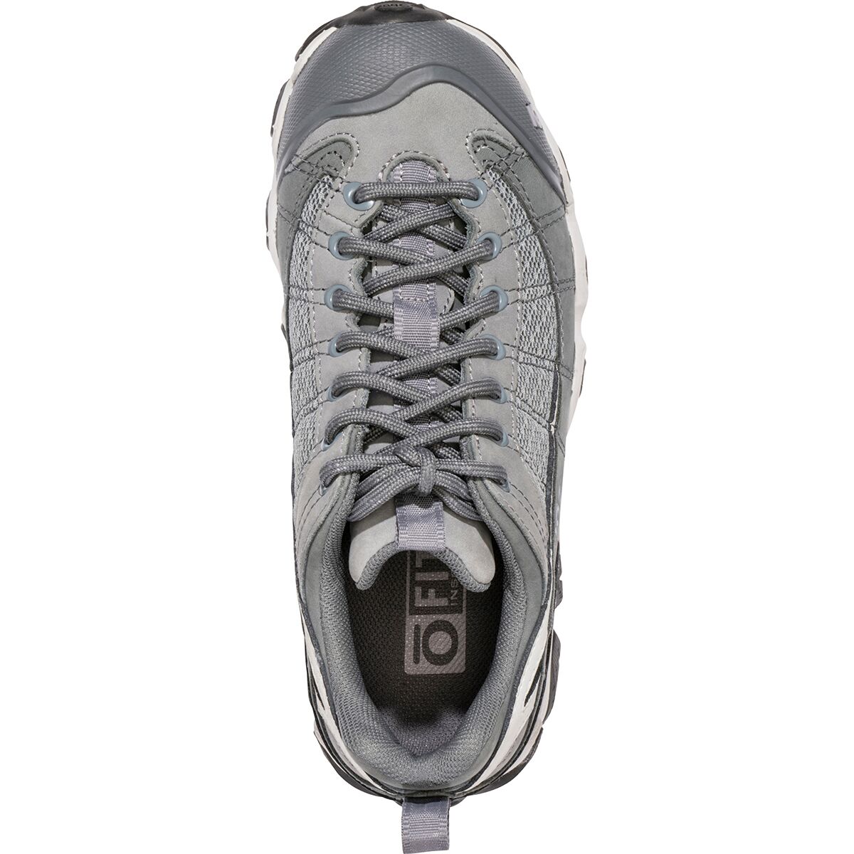Женские кроссовки Oboz Firebrand II Low B-Dry Hiking, цвет: Серый — фото 6