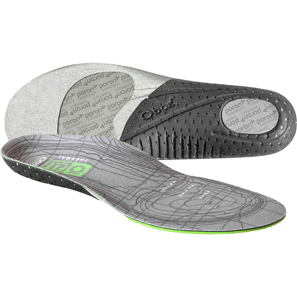 Oboz O Fit Insole Plus Thermal Medium Arch Shoe Insert Footwear