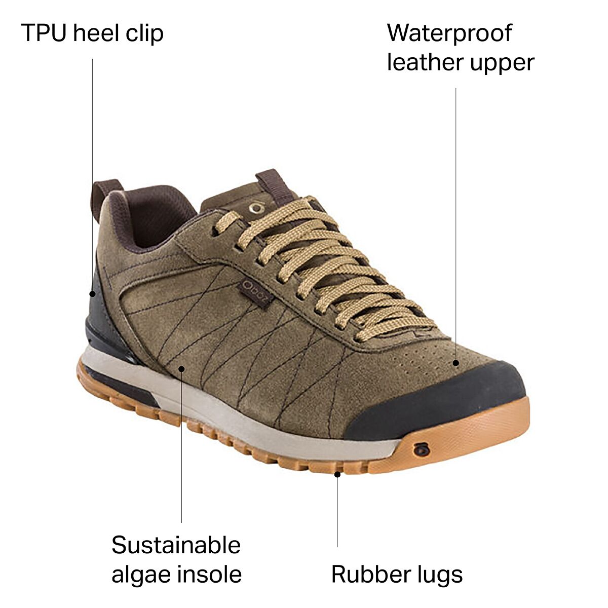 Oboz Bozeman Low Leather Shoe - Men´s