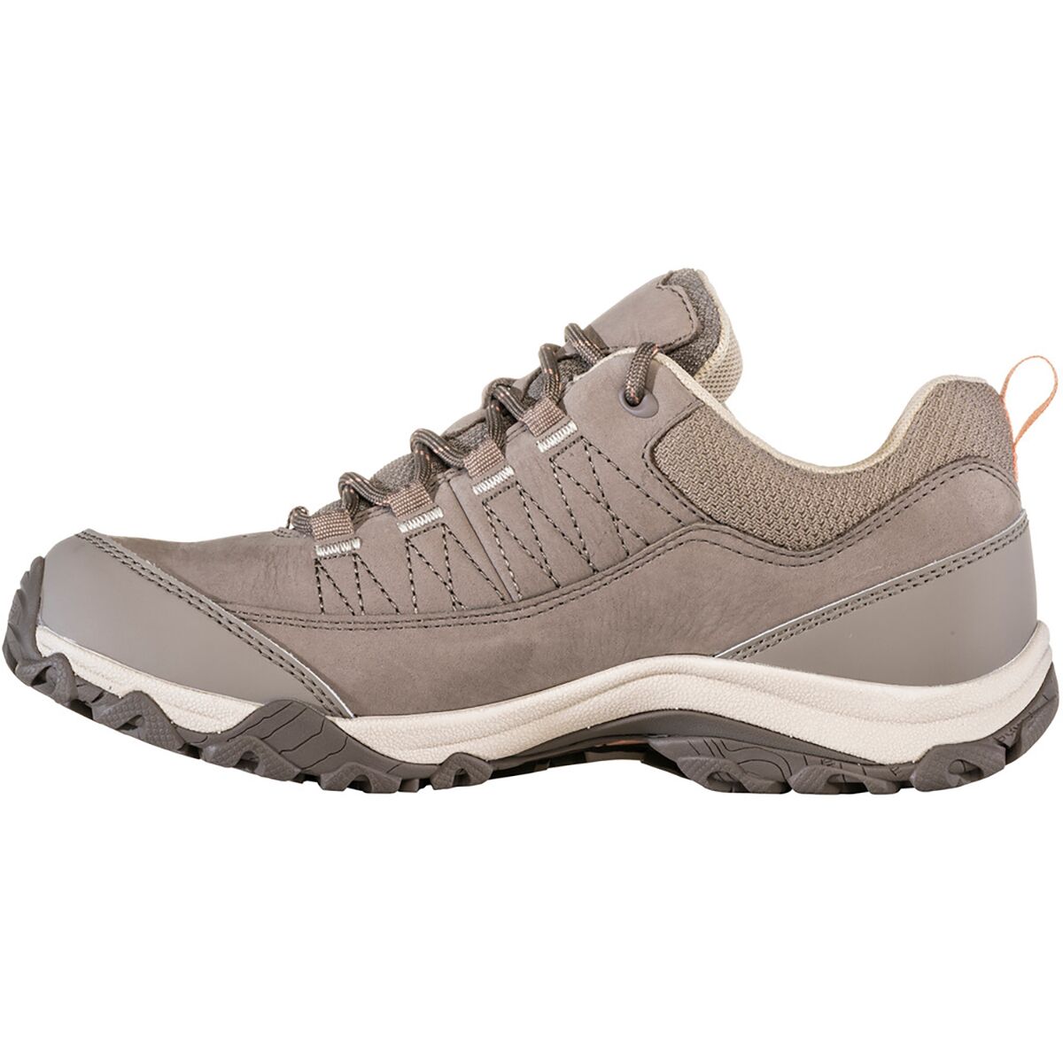 Женские кроссовки Oboz Ousel Low B-DRY Hiking, цвет: Серо-бежевый — фото 2