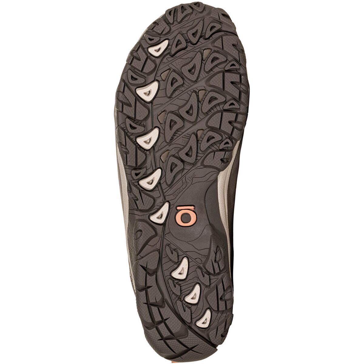 Женские кроссовки Oboz Ousel Low B-DRY Hiking, цвет: Серо-бежевый — фото 5