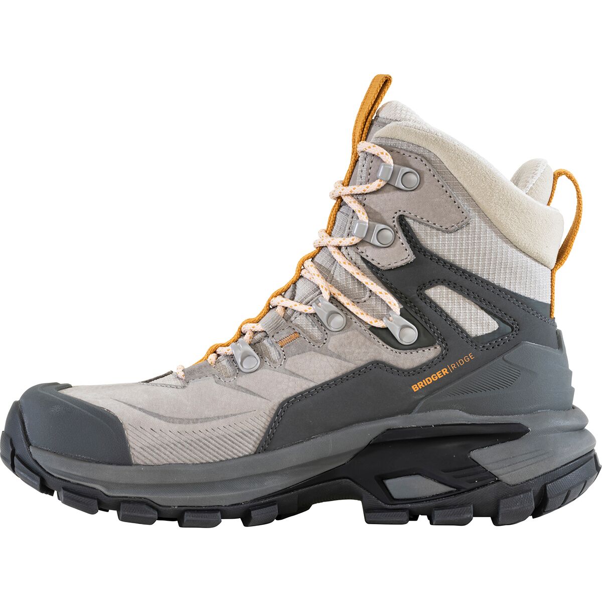 Женские ботинки Oboz Bridger Ridge Mid GTX Hiking Boot, цвет: Drizzle — фото 5