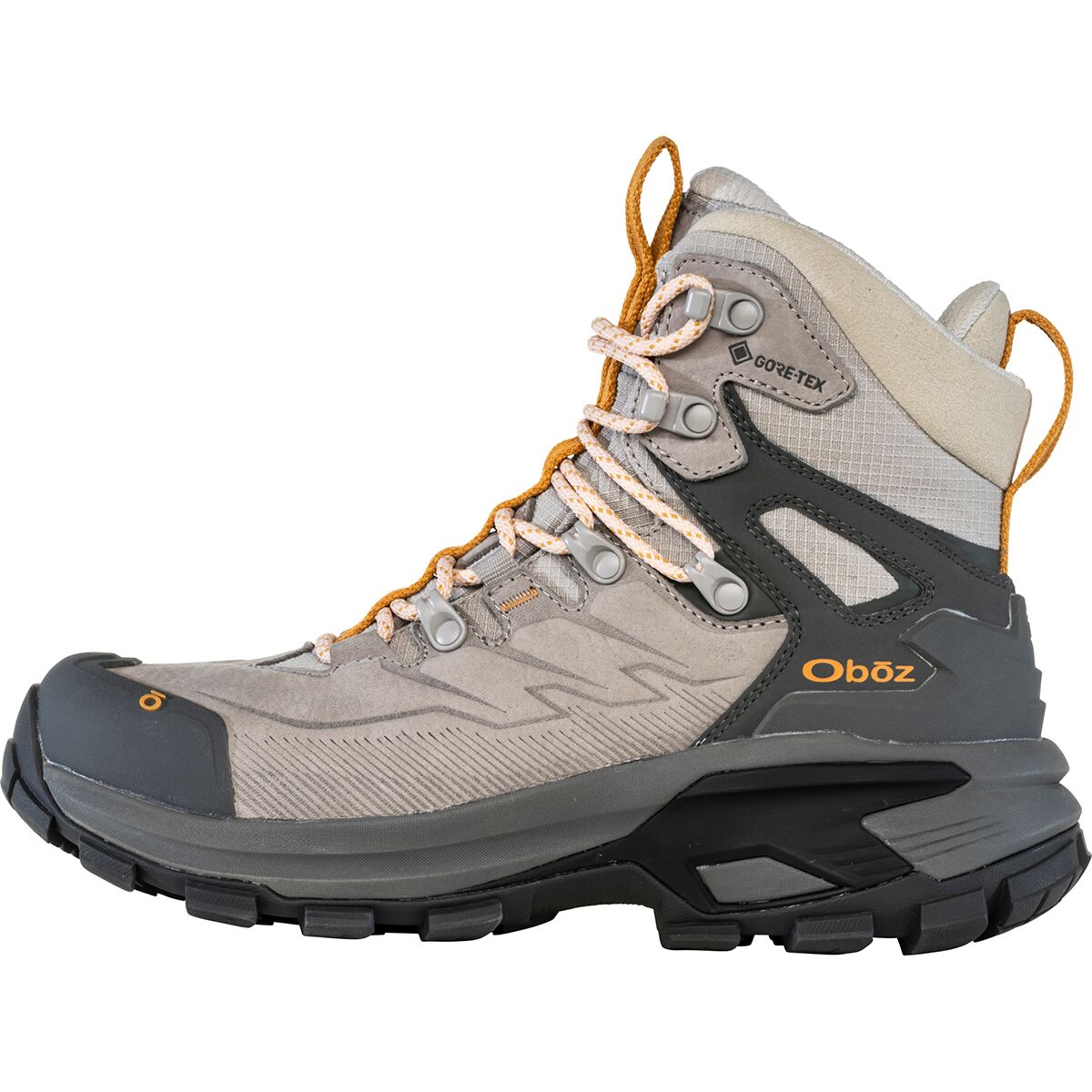 Женские ботинки Oboz Bridger Ridge Mid GTX Hiking Boot, цвет: Drizzle — фото 6