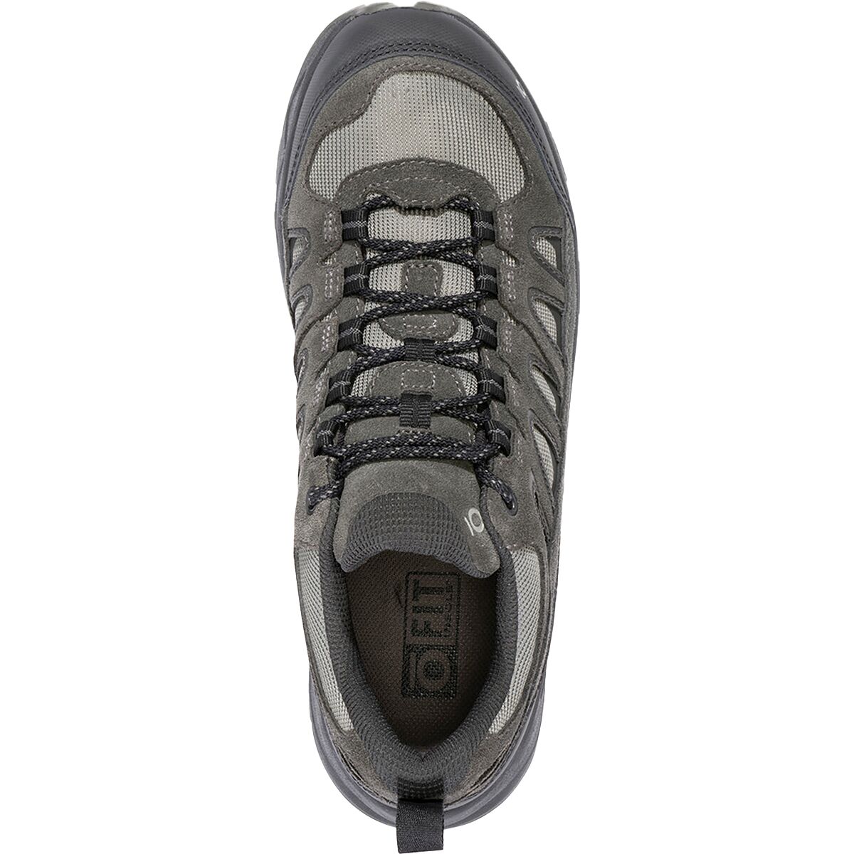 Мужские кроссовки Oboz Sawtooth Ascent Low B-DRY Hiking, цвет: Угольный — фото 3