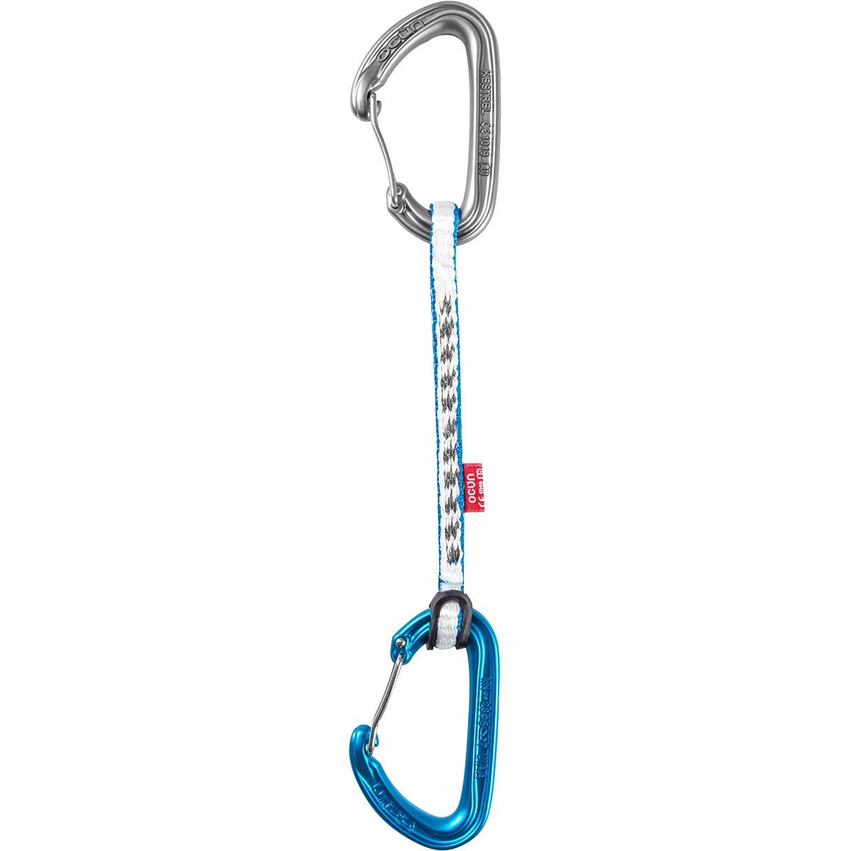 thumbnail image 2 of Fusion Climb Vapor 5 Quickdraw   4 Pack Of Durable Lightweight Quickdraws For Sport, Trad, And Aid Climbing(QDS 8122 3 ST ORG+8122 3 BG BLU 11 4 2 of 14