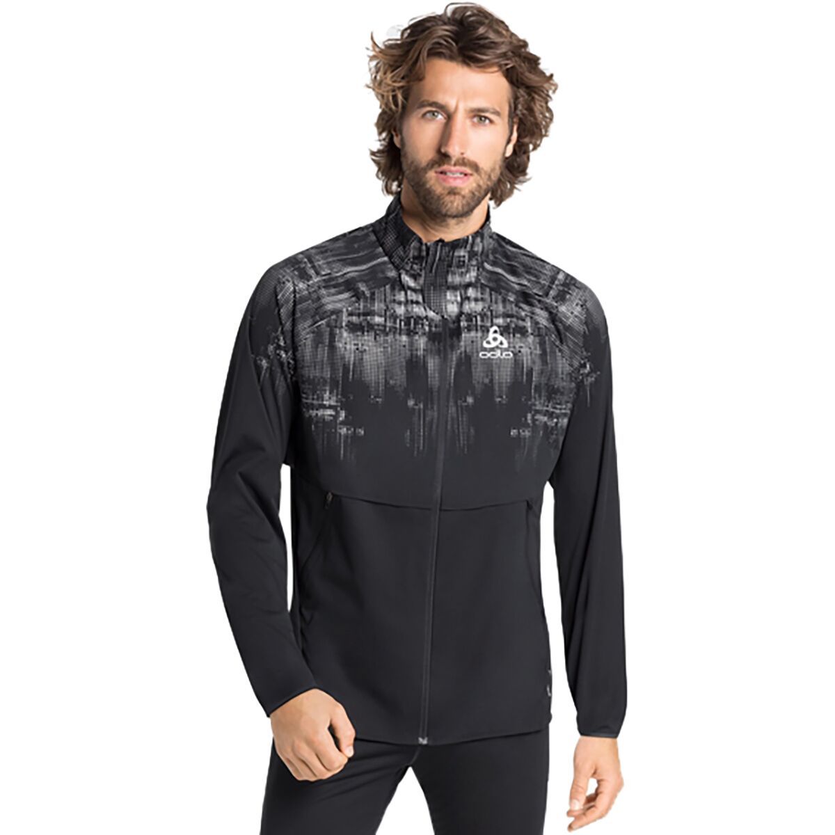 ODLO Zeroweight Pro Warm Reflect Running Jacket Men's Clothing