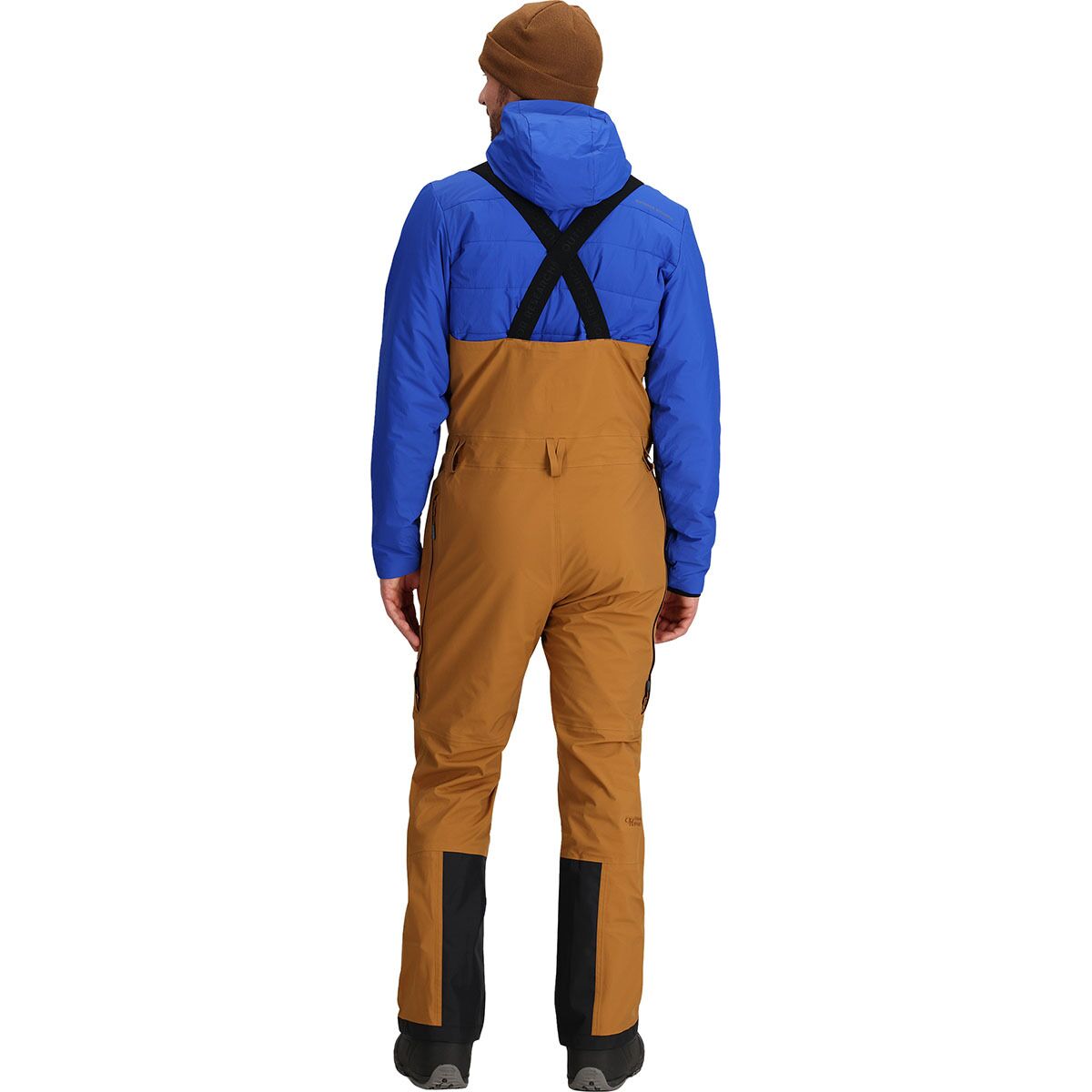 Мужские брюки Outdoor Research Carbide Bib Pant, цвет: Бронзовый — фото 2