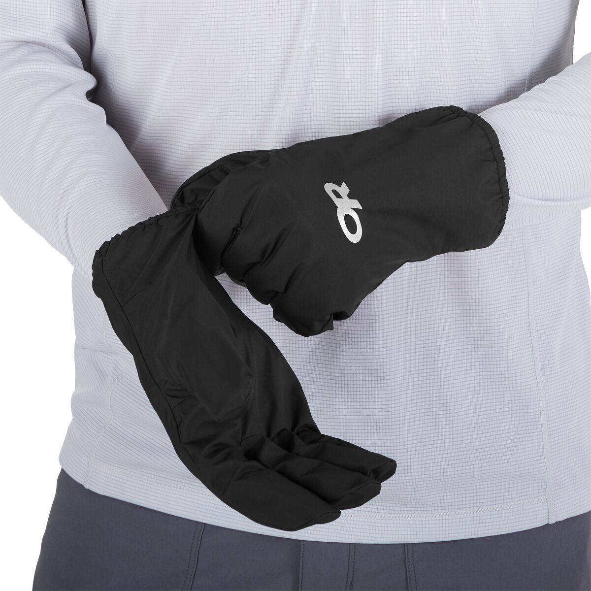 Женские перчатки Outdoor Research Versaliner Sensor Glove, цвет: Чёрный — фото 5