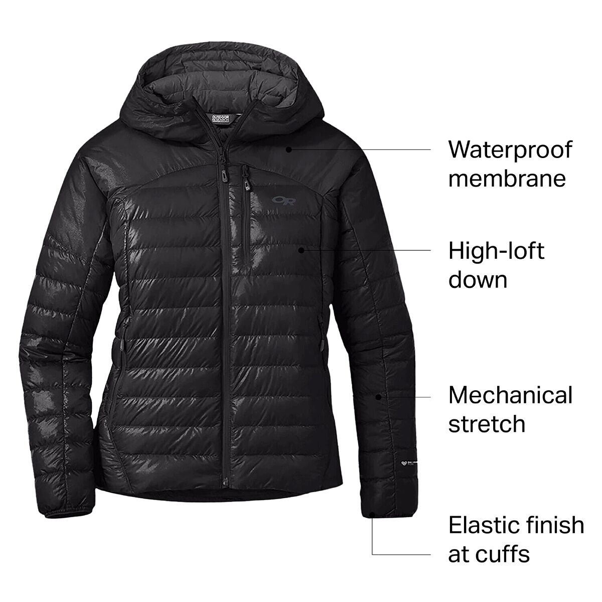 Outdoor Research Helium Down Hooded Jacket - Women´s