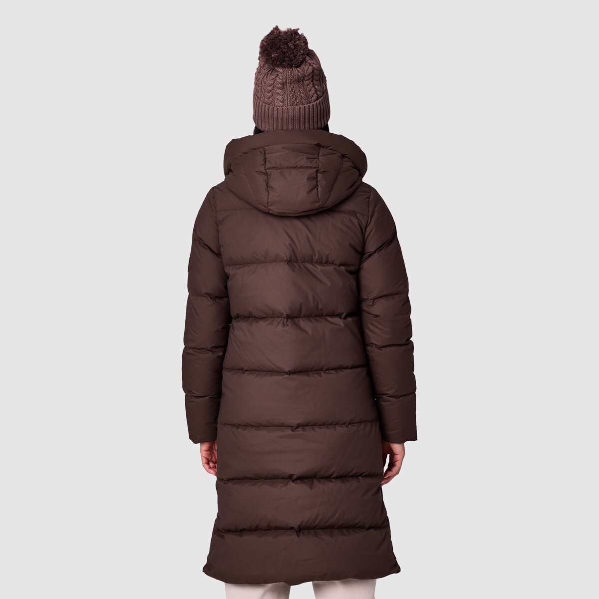 Женская куртка Outdoor Research Coze Down Parka, цвет: Каштановый — фото 4