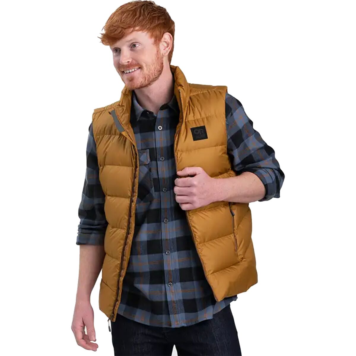 outdoor research men's coldfront down vest