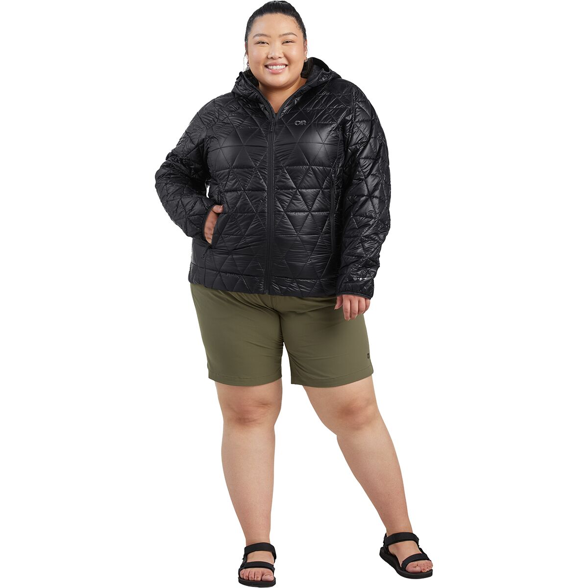 Outdoor Research Helium Insulated Hooded Plus Jacket -...