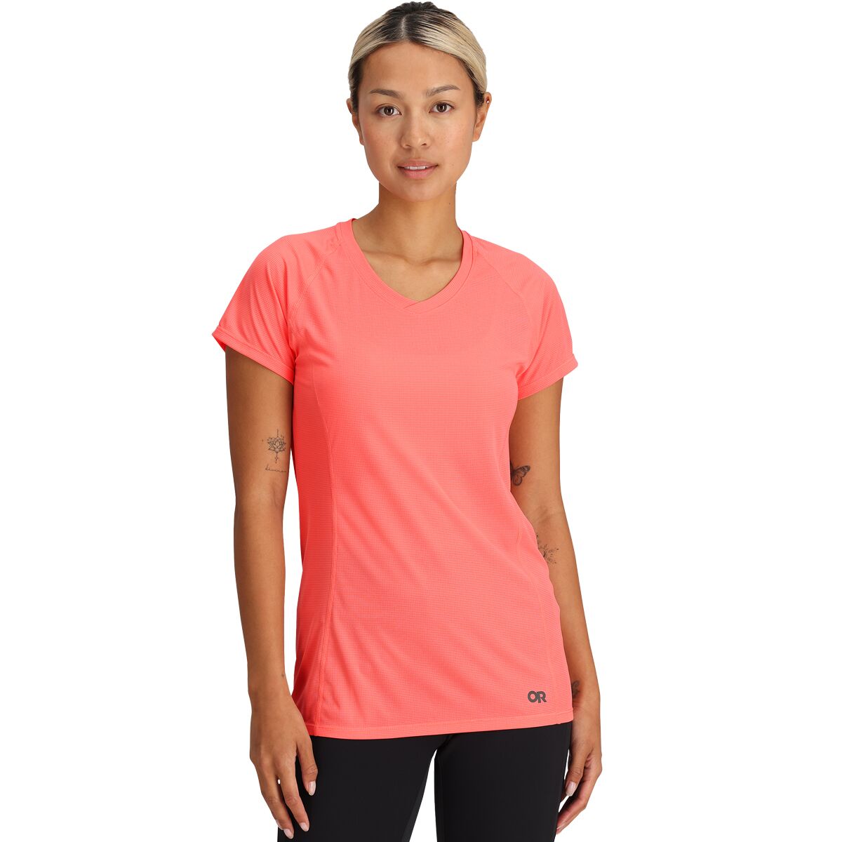 Sweat à Capuche Femme Outdoor Research Echo - Couleur Sunrise - Taille M - Neuf