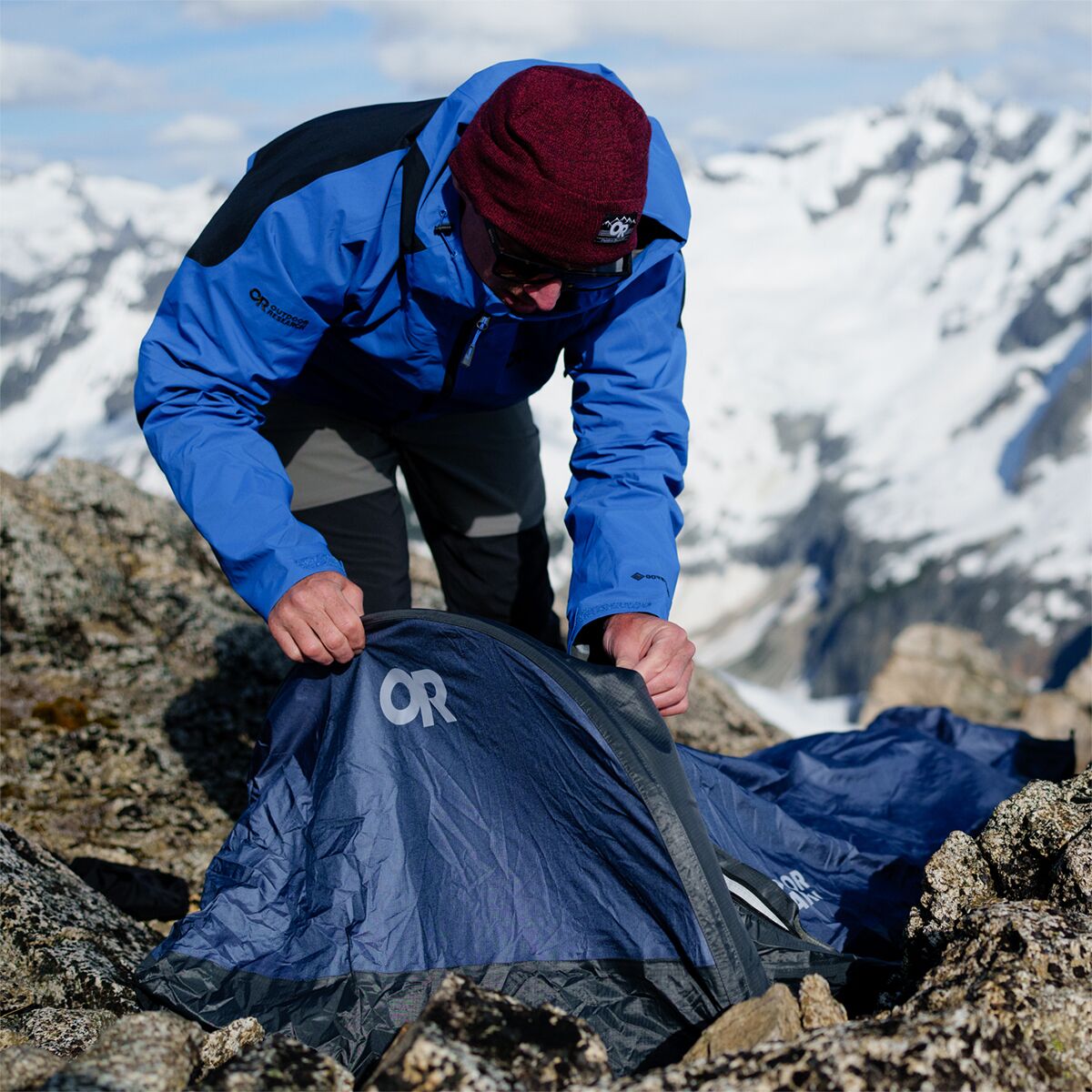 Outdoor Research Alpine AscentShell Bivy Hike & Camp