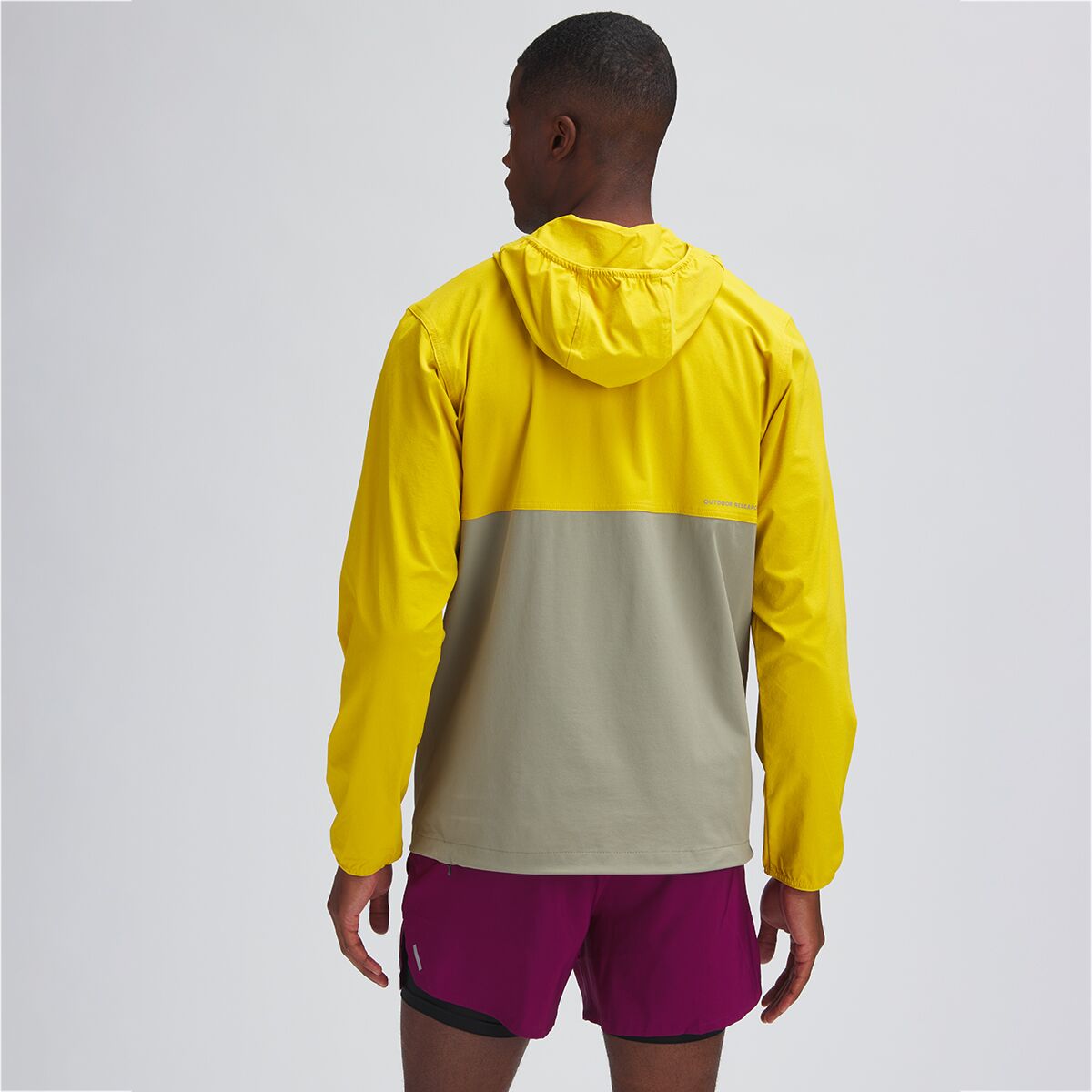 Outdoor Research Ferrosi Anorak – Pull imperméable zippé avec capuche pour homme, Regal/noir, T-Grand