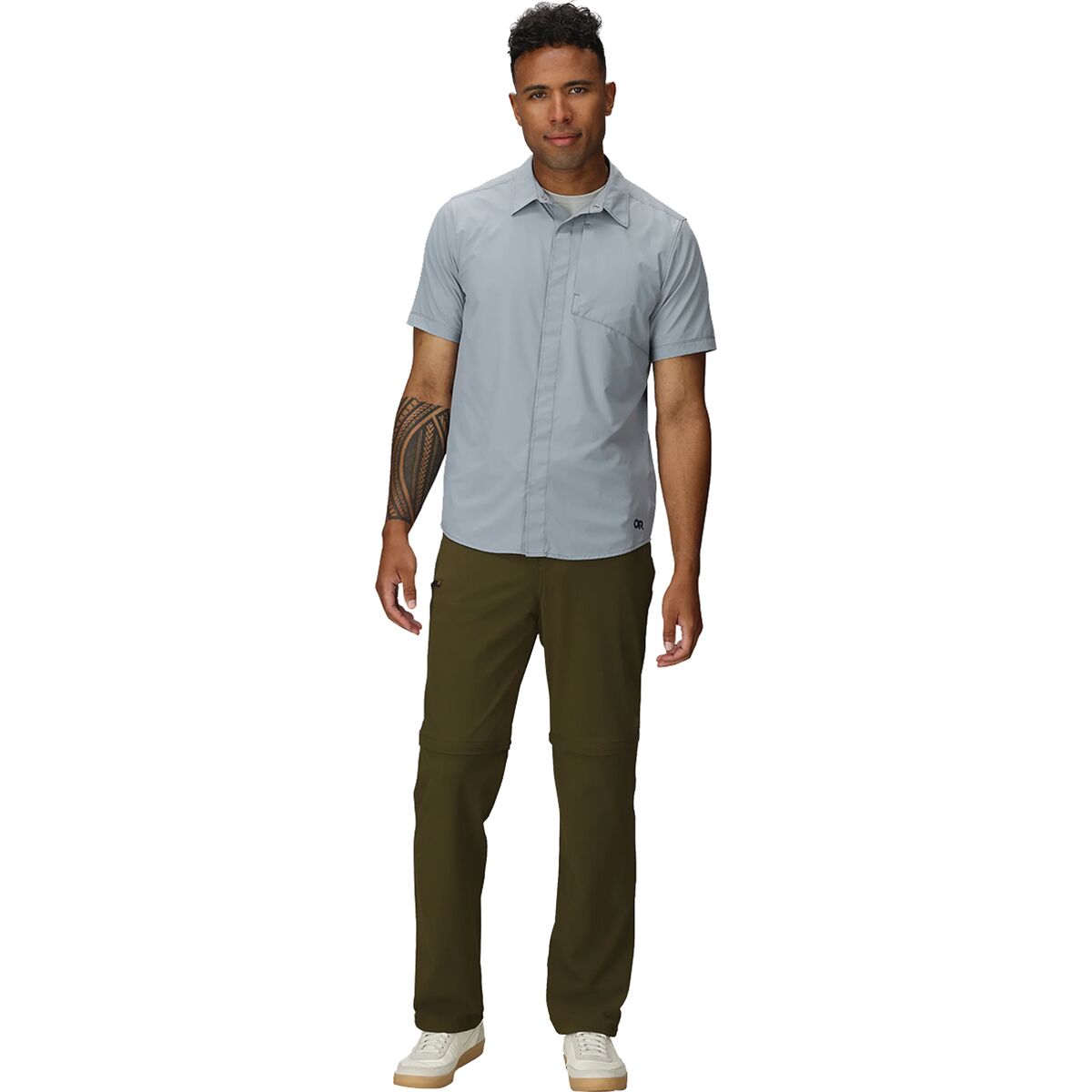 Мужские брюки Outdoor Research Ferrosi Convertible Pant, цвет: Тёмный оливковый — фото 3