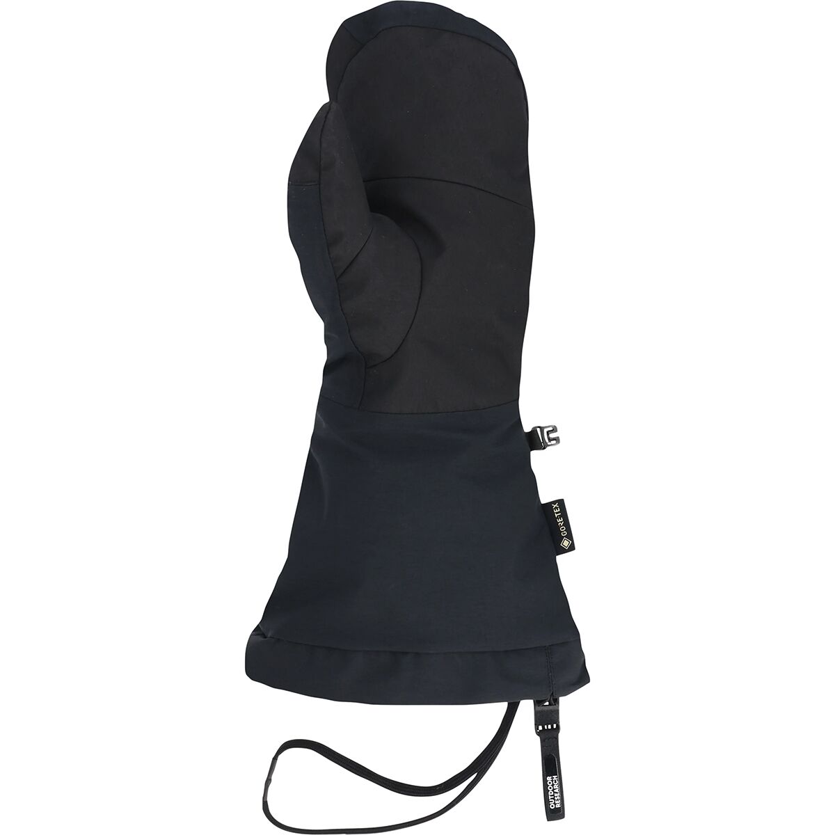 Мужские перчатки Outdoor Research Mt. Baker II GORE-TEX Mitten, цвет: Чёрный — фото 2